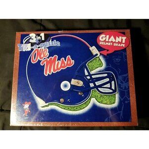 University of Mississippi Ole Miss Football puzzle 350 pieces, reversible 3 in 1